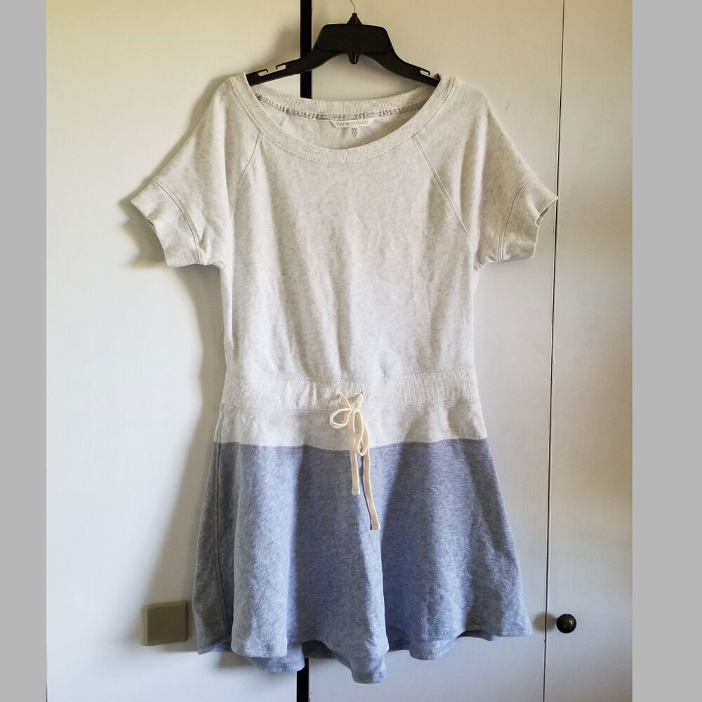 Drop-waist two-tone dress - cute and comfortable!